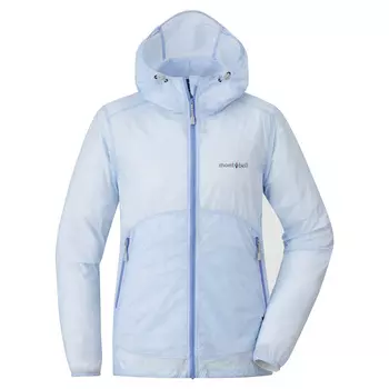Montbell куртка U.L. Stretch Wind Parka Us жен. (S, halogen blue, Hlbl)