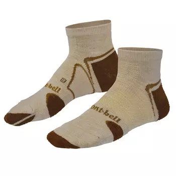Montbell носки Merino Wool Supportec Walking Short (59 г, S, oatmeal)
