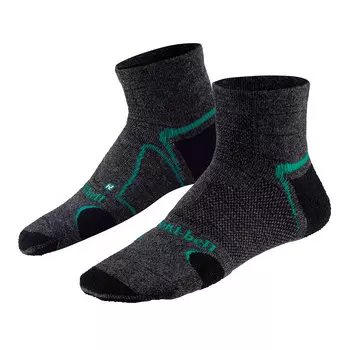 Montbell носки Wickron Supportec Walking Short (L, black)