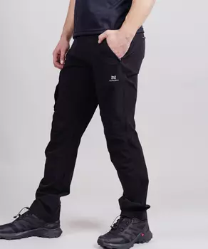 Nordski брюки Travel муж. (48-M, black)