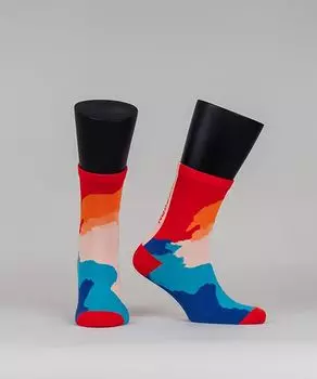Nordski носки Multicolor (43-46, красный)