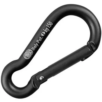 Kong карабин Mini Pear Alu Straight Sz.6 (чёрный)