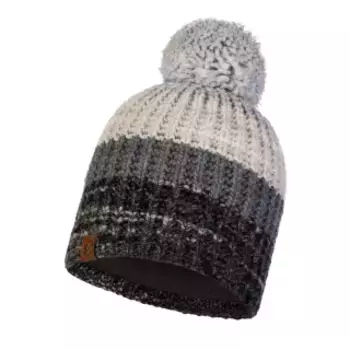 Шапка Buff Knitted &amp; Fleece Band Alina Grey