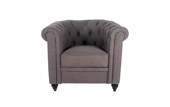 Кресло nala (mak-interior) коричневый 82x71x76 см.