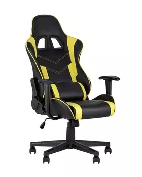 Кресло игровое topchairs impala (stoolgroup) желтый 68x126x70 см.