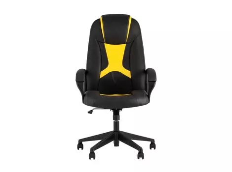 Кресло игровое topchairs st-cyber 8 (stoolgroup) желтый 65x111x77 см.
