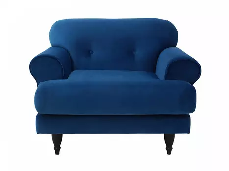 Кресло italia (ogogo) синий 98x79x98 см.