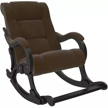 Кресло-качалка verona 77 (комфорт) коричневый 67x135x98 см.