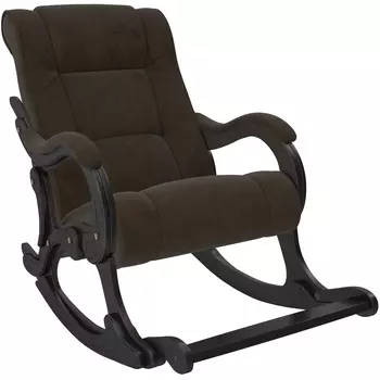 Кресло-качалка verona 77 (комфорт) коричневый 67x135x98 см.