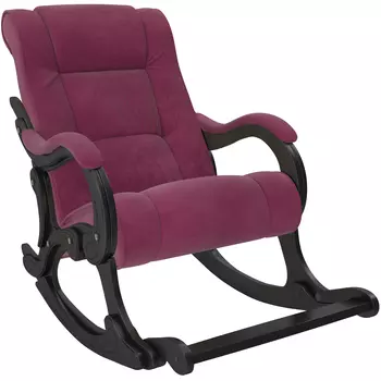 Кресло-качалка verona 77 (комфорт) красный 67x135x98 см.