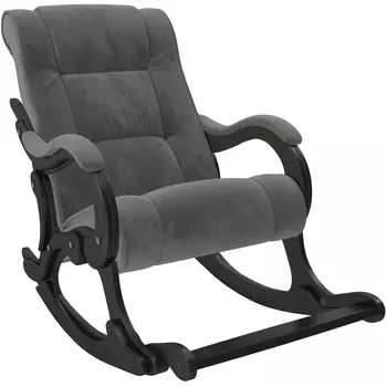 Кресло-качалка verona 77 (комфорт) серый 67x135x98 см.