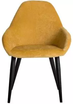 Кресло kent (r-home) желтый 58x84x58 см.