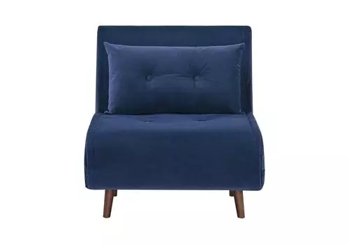 Кресло-кровать oslo dark-blue (my interno) синий 77x85x85 см.