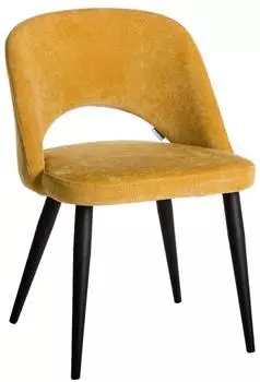 Кресло lars желтый/чёрный (r-home) желтый 49x76x58 см.