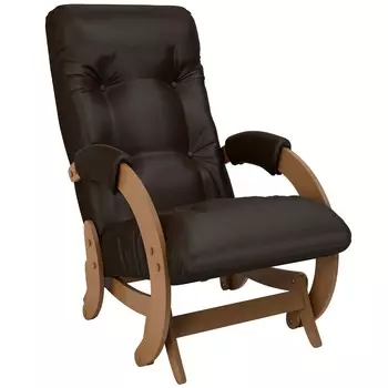 Кресло-глайдер oxford-68 (комфорт) черный 55x100x88 см.