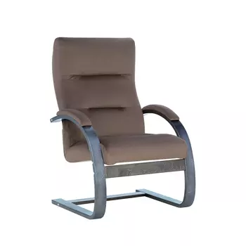 Кресло монэ (leset) коричневый 68x100x80 см.