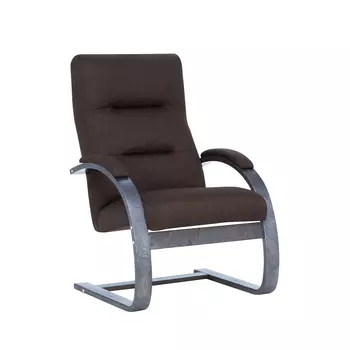 Кресло монэ (leset) коричневый 68x100x80 см.