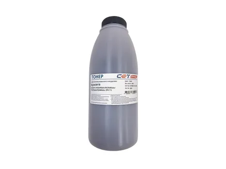 Тонер CET PK11, бутыль 300 г, черный, совместимый для Kyocera Ecosys P2235dw/2235dn/2040dw/2040dn, M2735dw/2735dn/2640idw/2635dn/2540dw/2540dn/2135dn/2040dn, универсальный (CET8857A-300)
