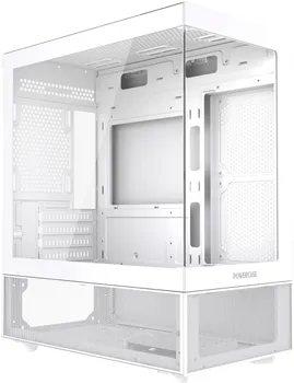 Корпус PowerCase Vision Micro M2, mATX, Mini-Tower, USB 3.0, белый, без БП (CVMWM2-L0)