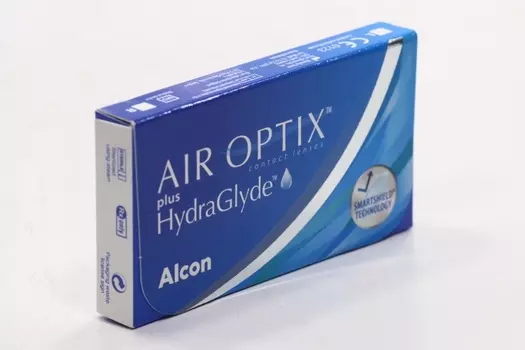 Контактные линзы Air Optix plus HydraGlyde (6) -1.50, 6 шт