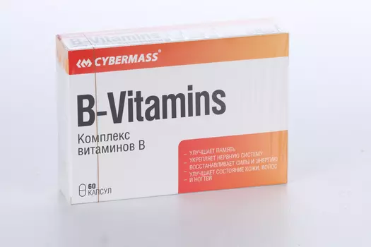 Комплекс витаминов-B, 60 шт, капсулы (4626016623291)