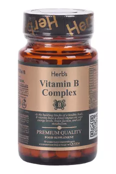 Комплекс витаминов B Herbs, 0,19 г, 60 шт, таблетки