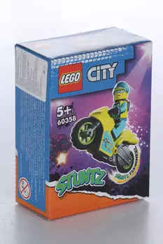 Конструктор LEGO CITY акробатический трюковый мотоцикл