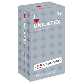 Презервативы Unilatex Dotted, 15 шт.
