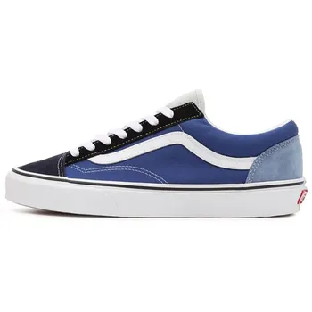 Vans Style 36 Color Block — темно-синие кроссовки унисекс синие мульти VN0A54F6B93 35