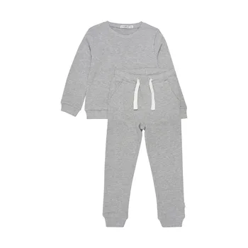 Комбинезон Minymo Langarmshirt & Hose MISweat Set (2-pcs), серый