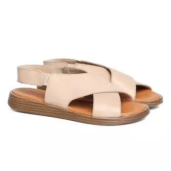 Женские сандалии Clarks, бежевые
