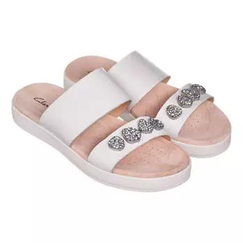 Женские сандалии Clarks, белые