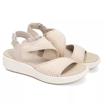 Женские сандалии Clarks, коричневые