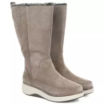 Женские сапоги Clarks, серые