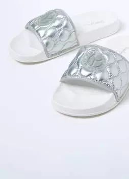 Женские сланцы Pepe Jeans London (SLIDER PAD s_PLS70105), серебряные