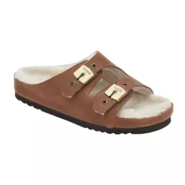 Женские сланцы SCHOLL, коньячные
