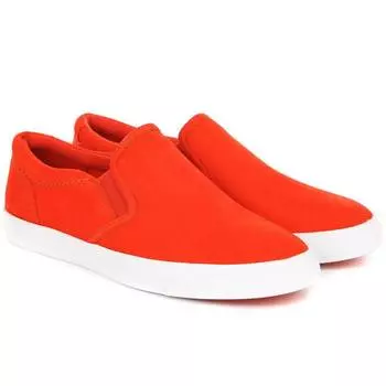 Женские слипоны Clarks(Glove Puppet 26142121), оранжевые
