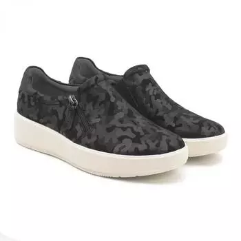 Женские слипоны Clarks, черные
