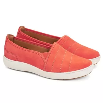 Женские слипоны Clarks, оранжевые