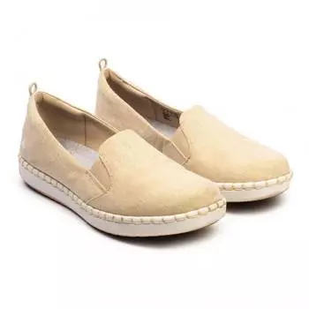 Женские слипоны Clarks(Step Glow Slip 26141060), золотые
