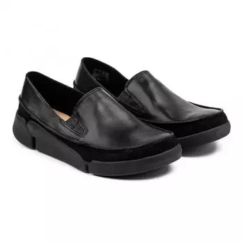 Женские слипоны Clarks(Tri Step 26147819), черные