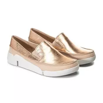 Женские слипоны Clarks(Tri Step 26147820), розовые