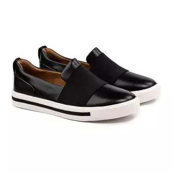 Женские слипоны Clarks(Un Maui Step 26142512), черные