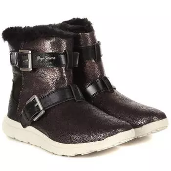 Женские полусапоги Pepe Jeans London, коричневые