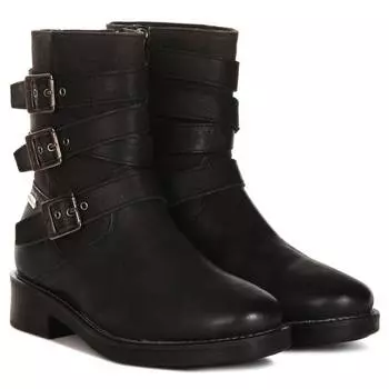 Женские полусапоги Pepe Jeans London(MADDOX STRAPS PLS50349), черные