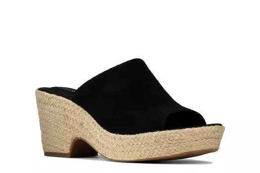 Женские сабо Clarks(Maritsa Mule 26148347), черные