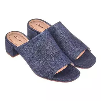 Женские сабо Clarks, синие