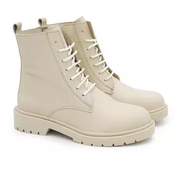 Женские высокие ботинки Clarks, бежевые