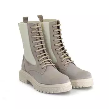 Женские высокие ботинки Clarks, бежевые