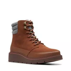 Женские высокие ботинки Clarks(Ivery Trail 26146884), коричневые
